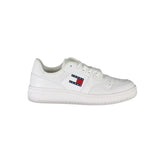 Tommy Hilfiger White Leather Women Sneaker -   -  Tommy Hilfiger.